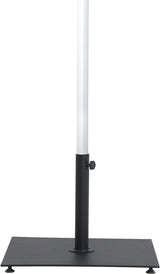Amalfi Water Resistant Fabric And Aluminum Patio Umbrella With Base Set