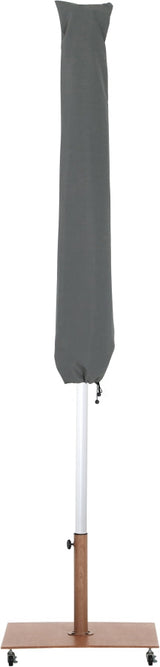 Amalfi Water Resistant Fabric And Aluminum Patio Umbrella With Base Set