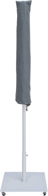 Amalfi Water Resistant Fabric And Aluminum Patio Umbrella With Base Set