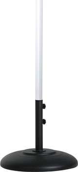 Amalfi Water Resistant Fabric And Aluminum Patio Umbrella With Base Set