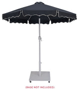 Amalfi Water Resistant Fabric And Aluminum Patio Umbrella
