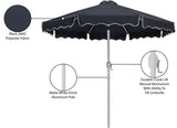 Amalfi Water Resistant Fabric And Aluminum Patio Umbrella