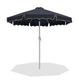 Amalfi Water Resistant Fabric And Aluminum Patio Umbrella