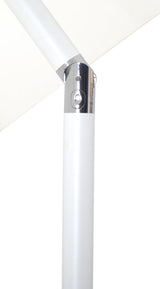 Amalfi Water Resistant Fabric And Aluminum Patio Umbrella