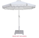 Amalfi Water Resistant Fabric And Aluminum Patio Umbrella