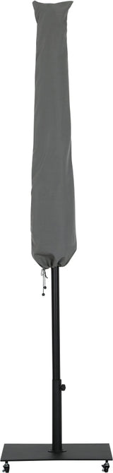 Amalfi Water Resistant Fabric And Aluminum Patio Umbrella With Base Set