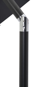 Amalfi Water Resistant Fabric And Aluminum Patio Umbrella With Base Set