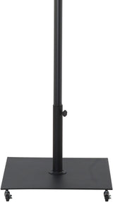 Amalfi Water Resistant Fabric And Aluminum Patio Umbrella With Base Set
