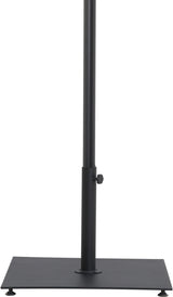 Amalfi Water Resistant Fabric And Aluminum Patio Umbrella With Base Set