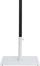 Amalfi Water Resistant Fabric And Aluminum Patio Umbrella With Base Set