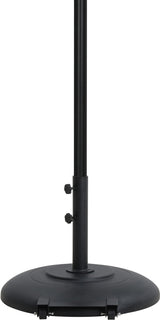 Amalfi Water Resistant Fabric And Aluminum Patio Umbrella With Base Set