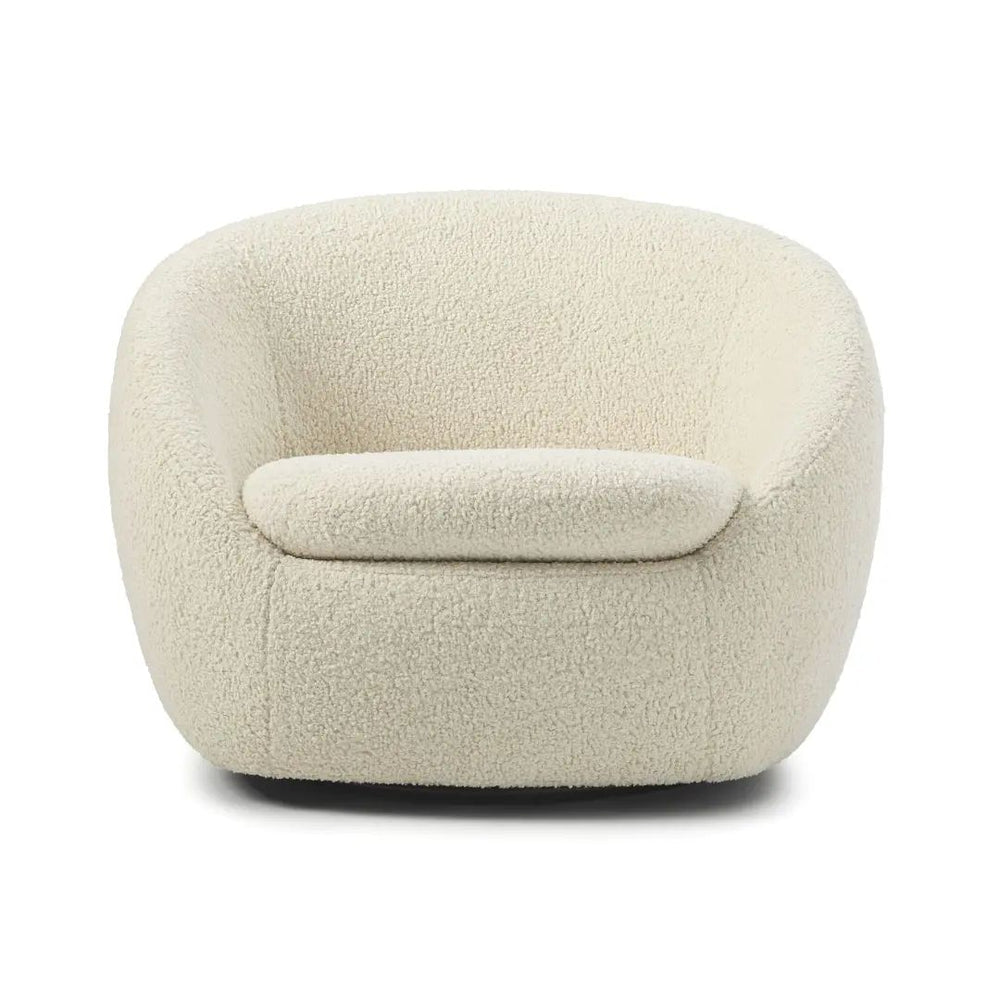 Nina Lounge Chair (Boucle Fabric)