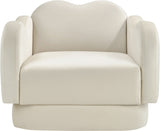 Bloom Velvet Upholstered Accent Chair