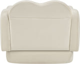 Bloom Velvet Upholstered Accent Chair