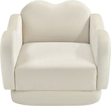 Bloom Velvet Upholstered Accent Chair