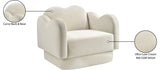 Bloom Velvet Upholstered Accent Chair