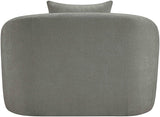 Penelope Chenille Fabric Upholstered Accent Chair