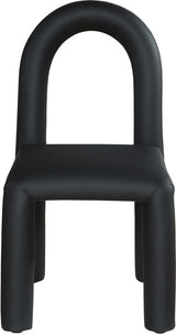 Amari Vegan Leather Upholstered Dining Chair Set of 2