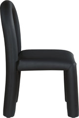 Amari Vegan Leather Upholstered Dining Chair Set of 2