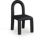 Amari Vegan Leather Upholstered Dining Chair Set of 2