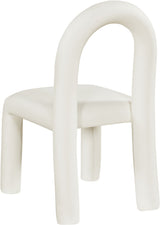 Amari Vegan Leather Upholstered Dining Chair Set of 2