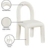 Amari Vegan Leather Upholstered Dining Chair Set of 2