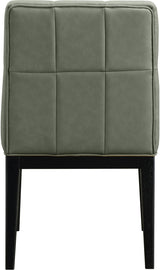 Adrian Vegan Leather Upholstered Dining Side Chair Set of 2