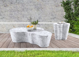 Monza Marble Finish Indoor/Outdoor Concrete Coffee Table