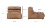 Ramsay Leather Slipper Chair
