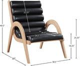 Randal Vegan Leather Upholstered Accent Chair