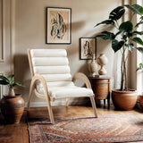 Randal Vegan Leather Upholstered Accent Chair