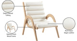 Randal Vegan Leather Upholstered Accent Chair