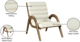 Randal Vegan Leather Upholstered Accent Chair