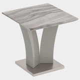 Napoli Accent Table in Light Grey