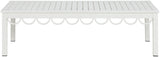 Portofino Aluminum Outdoor Patio Coffee Table