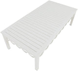 Portofino Aluminum Outdoor Patio Coffee Table