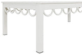Portofino Aluminum Outdoor Patio Coffee Table