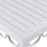Portofino Aluminum Outdoor Patio Coffee Table