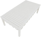 Portofino Aluminum Outdoor Patio Coffee Table
