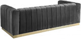 Marlon Velvet Sofa