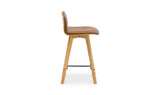 Napoli Leather Counter Stool