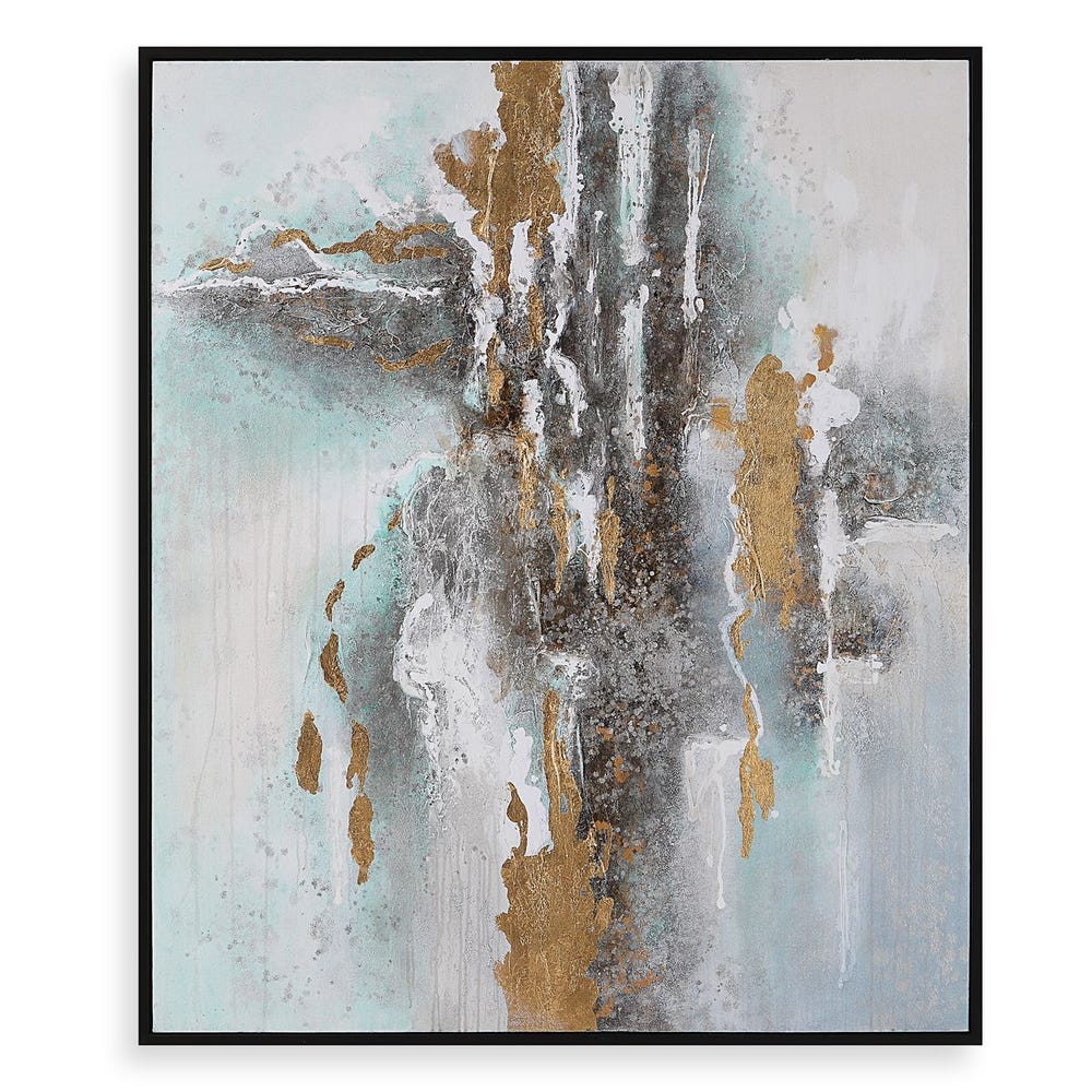 Mountain Mist Hand Painted Canvas