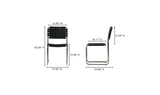 Moma Stainless Steel Dining Chair Set of 2
