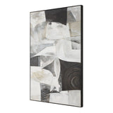 Folding Time Framed Canvas