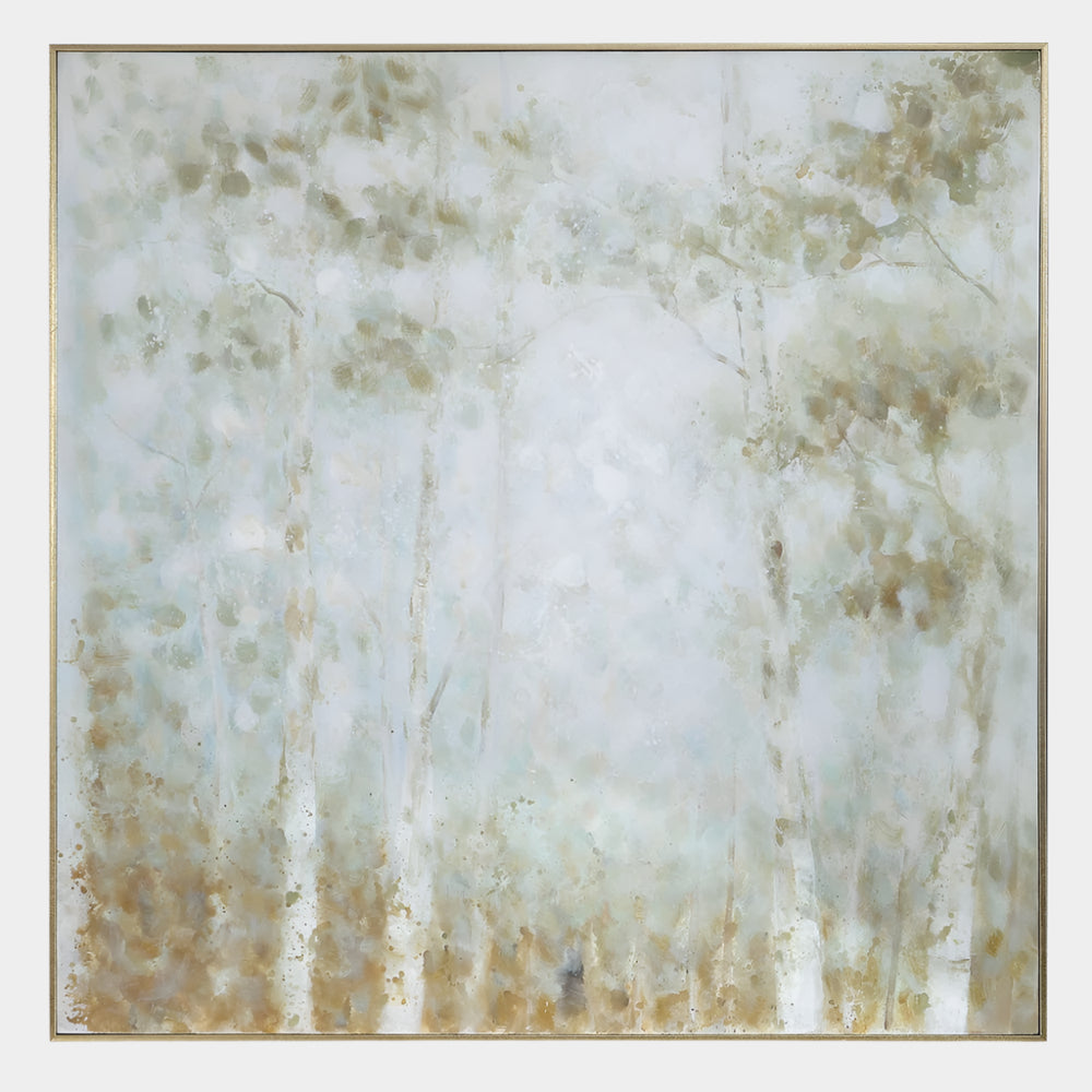 Cotton Woods Hand Painted Canvas