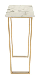 Rectangle Gold Console