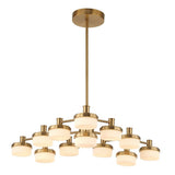 Wedge, 12 Lt LED Chandelier