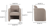 Mesto Rolling Dining Chair