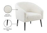 Barlow Faux Fur Chair