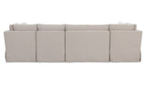 Fable Slipcover Dining Banquette U-Shape 121